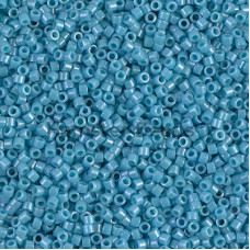 Бисер MIYUKI Delica 11/0 #DB0218 - Opaque Med Turquoise Blue Luster