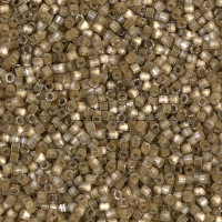 Бисер MIYUKI Delica 11/0 #DB0671 - Silver Lined Variegated Taupe