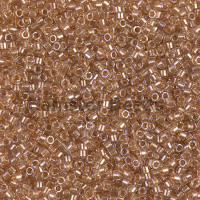 Бисер MIYUKI Delica 11/0 #DB0901 - Sparkling Gold Lined Crystal