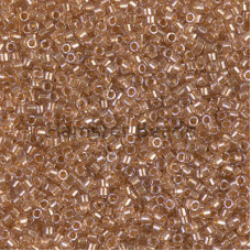 Бисер MIYUKI Delica 11/0 #DB0901 - Sparkling Gold Lined Crystal
