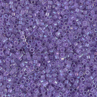 Бисер MIYUKI Delica 11/0 #DB1753 - SPKL Purple Lined Opal AB