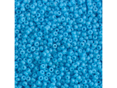 Бисер MIYUKI круглый 15/0 #0413 - Opaque Turquoise Blue