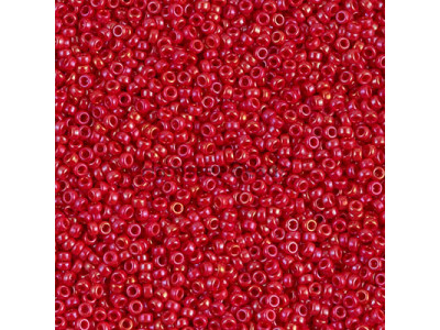 Бисер MIYUKI круглый 15/0 #1943 - Opaque Red Luster