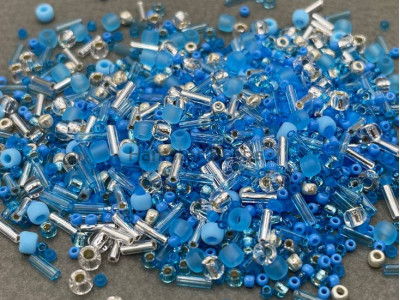 Мультимикс бисера TOHO - Aozora- Blue/Silver Mix (TX-01-3223)
