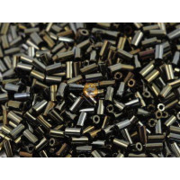 Стеклярус TOHO Bugles TB-01-83 - Metallic Iris - Brown  3x1,6 mm / 5 г