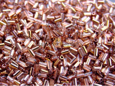 Стеклярус TOHO Bugles TB-01-Y851 - HYBRID Apollo  3x1,6 mm / 5 г