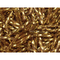 Витой стеклярус Miyuki Gold Antiqued Transparent Amethyst TW-12-1285