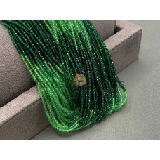 Шпинель синтетическая Chrysolite-Emerald 2 мм / 1 нить Шпинель синтетическая Chrysolite-Emerald 2 мм / 1 нить