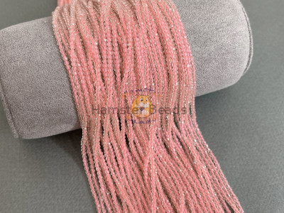 Шпинель синтетическая Light Peach 2 мм / 1 нить