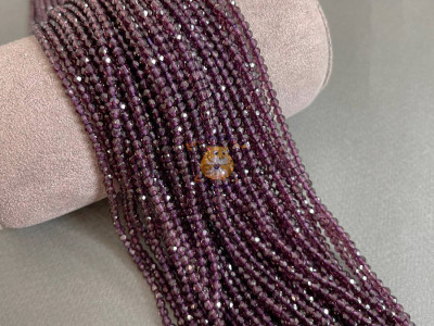 Шпинель синтетическая Amethyst 3 мм / 1 нить Шпинель синтетическая Amethyst 3 мм / 1 нить