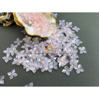 Пайетки Цветы Вишни Light Rose Milky 15 мм (3 г) Китай