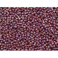 Бисер TOHO Round 15/0 TR-15-406 - Opaque-Rainbow Oxblood