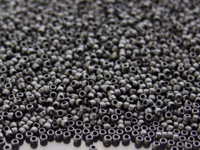 Бисер TOHO Round 15/0 TR-15-611 - Matte-Color Opaque Gray