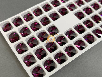 Риволи Amethyst 12 мм/ 1 шт