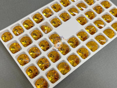 Риволи Topaz 12 мм/ 1 шт