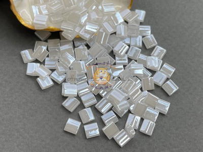 Бисер Miyuki Tila #TL0511 - Crystal Ceylon / 5 г