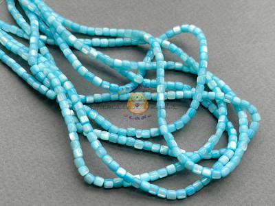 Перламутр Light Blue 3×4 мм (20 шт) Перламутр Light Blue 3×4 мм (20 шт)