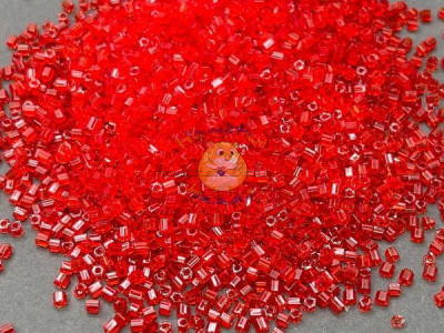 Бисер TOHO Hexagon 11/0 TH-11-5 - Transparent Ruby / 5г