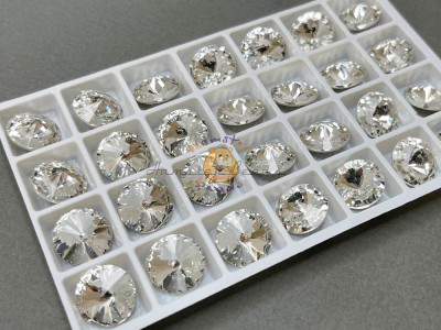 Риволи Crystal 14 мм/ 1 шт (без оправы) Риволи Crystal 14 мм/ 1 шт (без оправы)