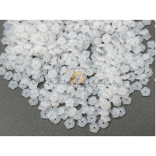Бусины Незабудки White Alabaster Forget Me Not 5 мм/ 3 г
