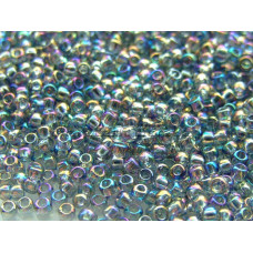 Бисер TOHO Round 11/0 TR-11-176 - Transparent Rainbow Black Diamond / 5г