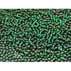 Бисер TOHO Round 11/0 TR-11-36 - Silver Lined Green Emerald / 5г