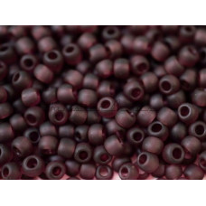 Бисер TOHO Round 11/0 TR-11-6CF - Transparent Frosted Amethyst / 5г