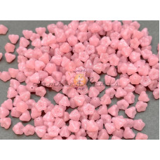 Бусины Колокольчик Pink Opal Bell Flowers 4x6 мм/ 10 шт