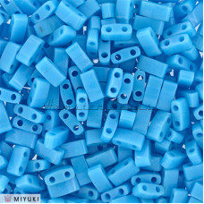 Бисер Miyuki Half Tila #HTL0413 - Opaque Turquoise Blue / 5 г