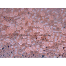 Бисер TOHO Round 11/0 TR-11-11F - Transparent-Frosted Rosaline