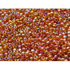 Бисер TOHO Round 11/0 TR-11-162C - Transparent-Rainbow Topaz
