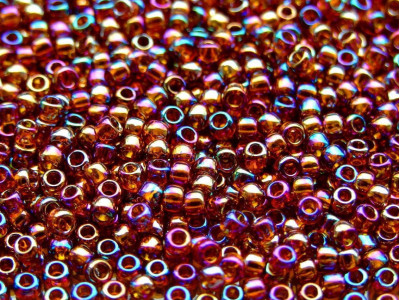 Бисер TOHO Round 11/0 TR-11-177 - Transparent-Rainbow Smoky Topaz
