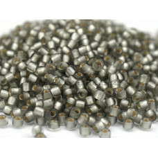 Бисер TOHO Round 11/0 TR-11-29BF - Silver-Lined Frosted Gray