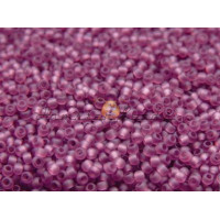 Бисер TOHO Round 15/0 TR-15-6BF - Transparent-Frosted Med Amethyst