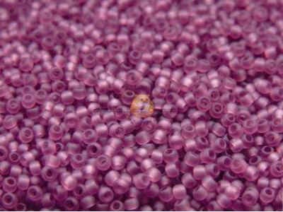 Бисер TOHO Round 15/0 TR-15-6BF - Transparent-Frosted Med Amethyst