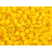 Чешские бусины MATUBO Miniduo Amber Opal 2-hole 2x4 мм/ 3г 