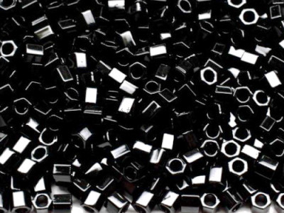 Бисер MIYUKI Delica 11/0 #DBC0010 - Hexcut Black