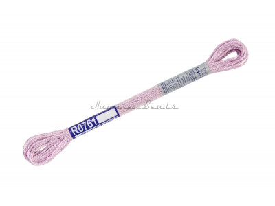 Нитки для вышивания "Gamma" мулине 100% вискоза 8 м R0761 лаванда