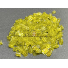 Пайетки Желтые L.2 Lustre плоские 3 мм / 3 г