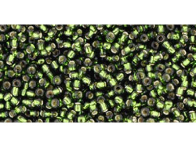 Бисер TOHO Round 11/0 TR-15-37 - Silver-Lined Olivine