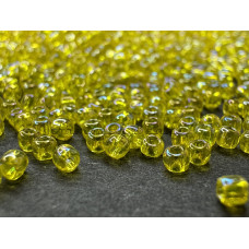 Бисер TOHO Round 11/0 TR-11-175 - Transparent Rainbow Lemon