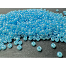 Бисер MIYUKI круглый 15/0 #0433 - Opaque Lt.Blue Lustered