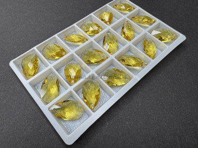 Подвеска Капля Topaz 22x12,5 мм/ 1 шт