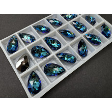 Подвеска Капля Crystal Bermuda Blue 22x12,5 мм