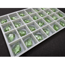 Подвеска Капля Барокко Peridot 16x11,5 мм/ 1 шт