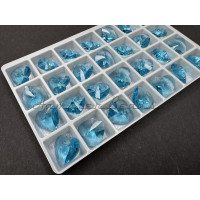 Подвеска Сердце Aquamarine 14×14 мм