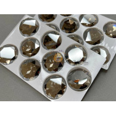 Кристаллы Smoked Topaz Satin 27 мм /1 шт  Уценка