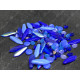Мультимикс чешских стеклянных бусин Sapphire Opaque Blue Mix в тубе
