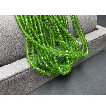 Биконусы стеклянные Light Green #16 3 мм/ 1 нить