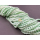 Жемчуг стеклянный Pastel Mint Pearl 4 мм, 6 мм (Китай) / 1 нить